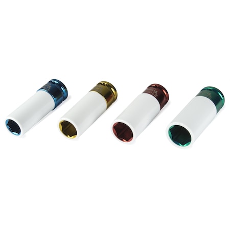 Star Asia 4-Pc Non-Marring Lug Nut Socket Set 21095